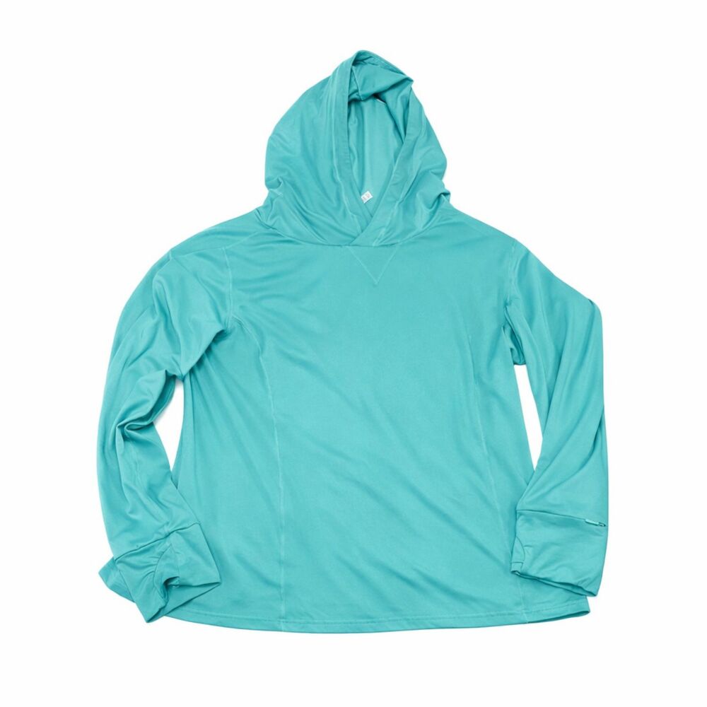 Fabletics Teal Performance Hoodie – Women’s 2X